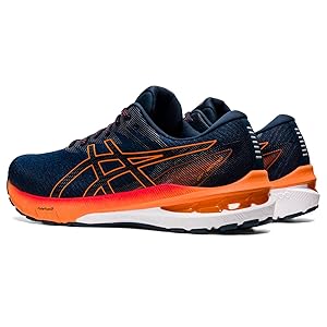 ASICS Men's GT-2000 10 Running Shoes, 12, MAKO Blue/Shocking